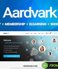 Aardvark – BuddyPress, Membership and Community Theme