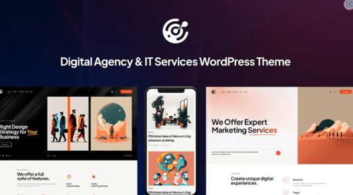 inset digital agency and it services wordpress theme