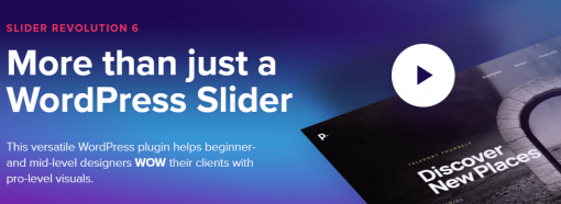 slider revolution wordpress plugin