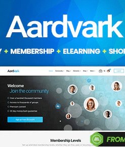 Aardvark – BuddyPress, Membership and Community Theme