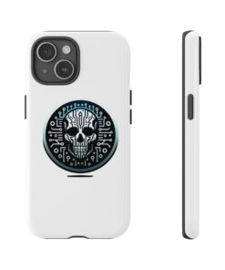 skull sales – white phone tough cases