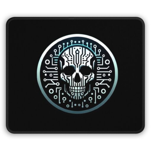 skull sales - black gaming mouse pad